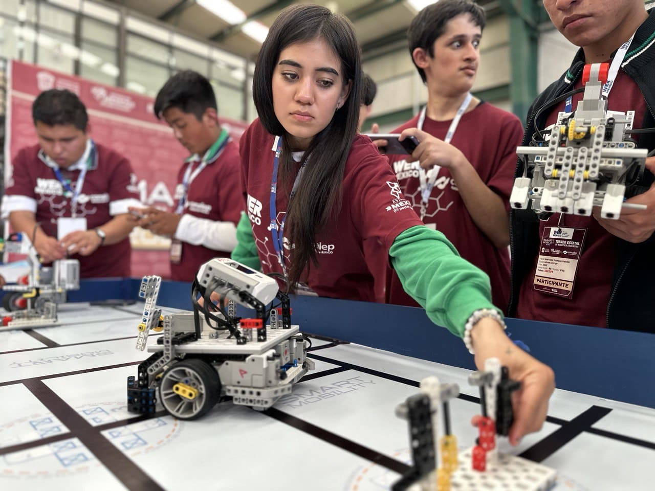 Torneo Estatal de Robótica Educativa WER interCONALEP en la ESIME Ticomán